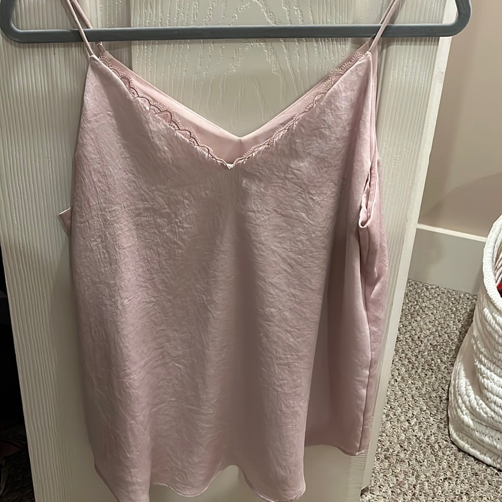 Light pink cami from express size M